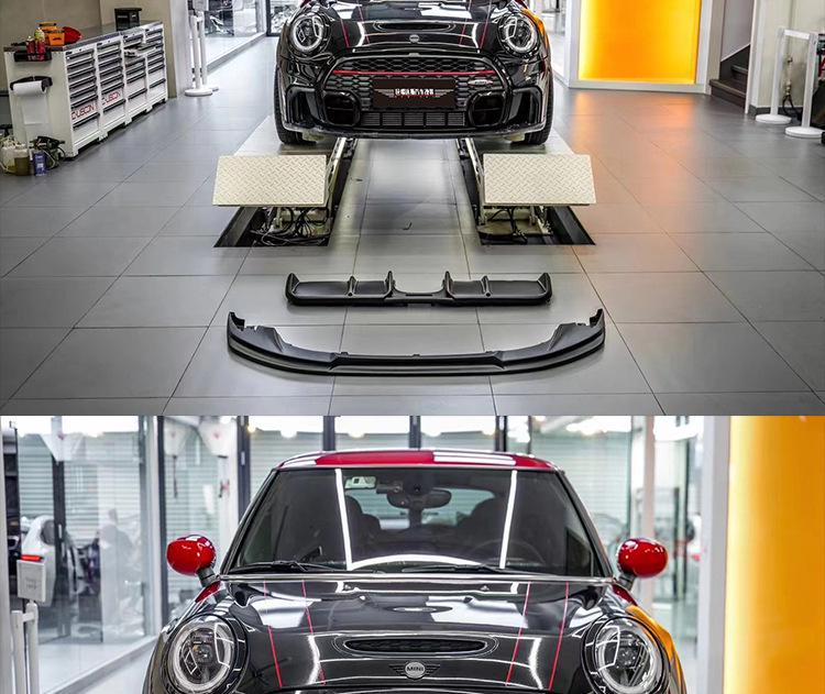 3D Style Front Lip and Rear Diffuser for 21-23 MINI Cooper S JCW F56