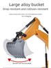 Jucărie pentru copii, din aliaj, cu telecomandă, excavator - Model electric de simulare