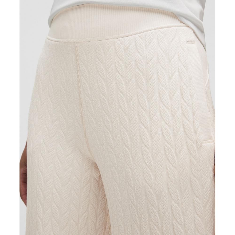 Lululemon Engineered Warmth Cable Knit Pant Bone Bone