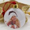 Christmas Photo Insert Baubles Ornaments Festive Personalised Gift Xmas Tree Hanging Decorations
