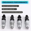 Set Of 4 Fuel Injector For Kubota D905 V1205 V1305 V1505- 1G065-53900 1G065-53902