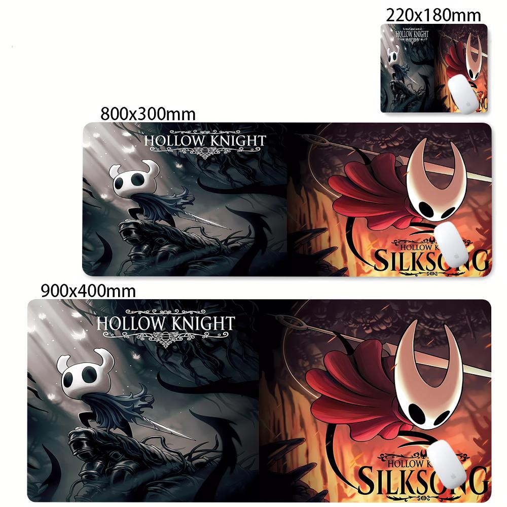 Large Pc Rubber Mousepad Gaming Stitch Edge Thicken Mouse Mat Xxl Anime Hollow Knight Rubber Nonslip Keyboard Laptop Mausepads