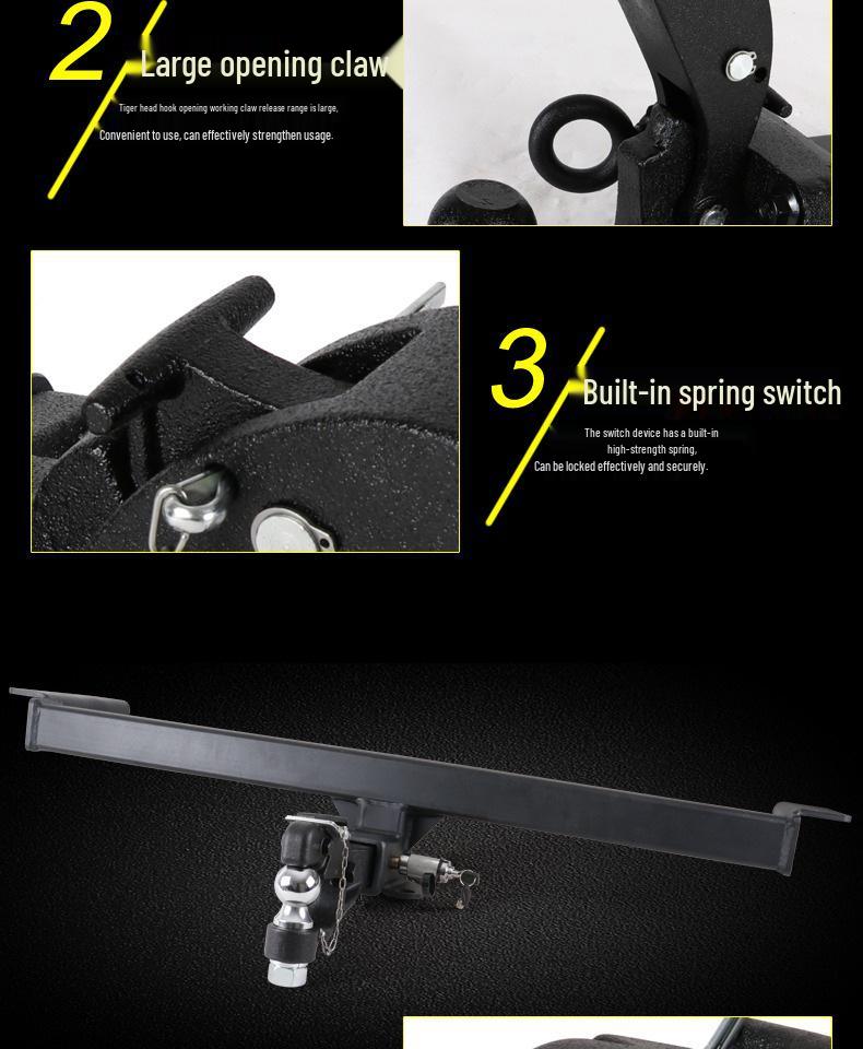 Compatible with Nissan Navara Riqie: Modified Trailer Hitch & Tow Hook Accessories