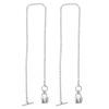 2pcs Lock Necklaces Stainless Steel Fashionable Simple OT Buckle Lock Chokers Fro Men Women Decoration Gift