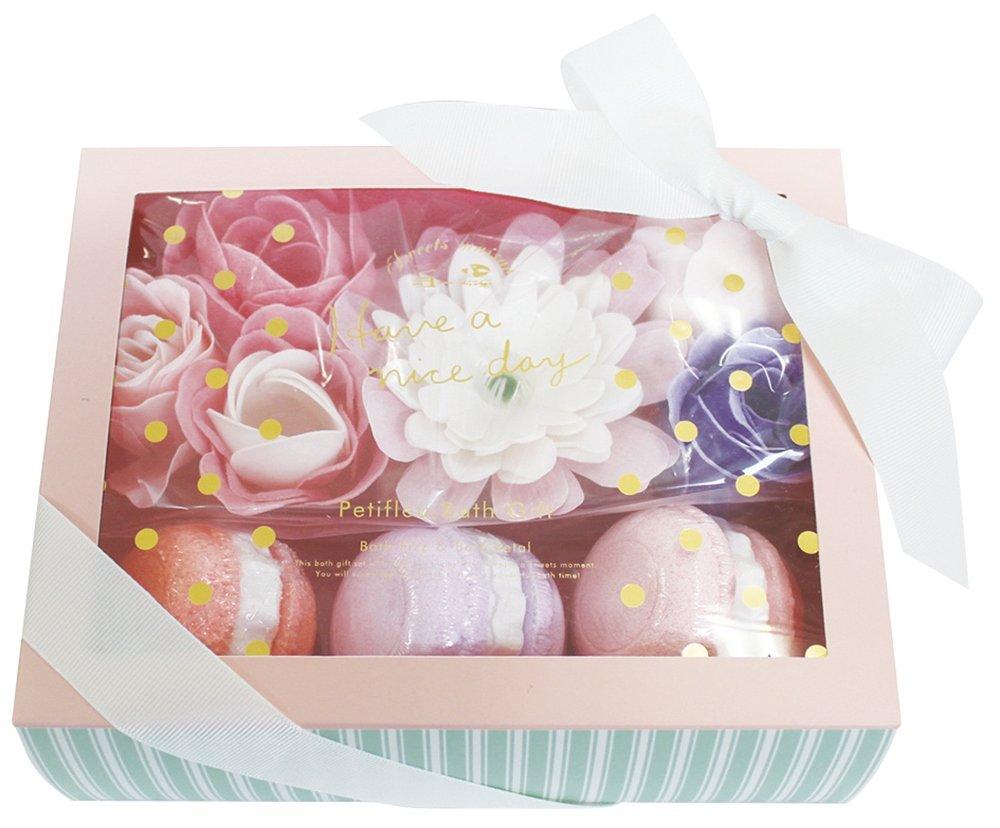 

Nol Corporation Bath Salts Gift Set Petiful Bath Gift Light Pink OB-SMG-7-1