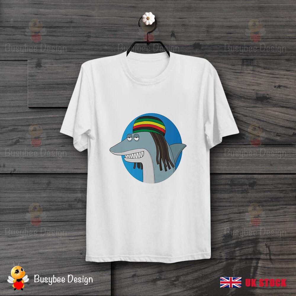 

Регги Акула Ямайский Раста Смешная РЕТРО КРУТАЯ УНИСЕКС ФУТБОЛКА B179 XL