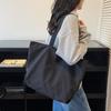 Commuter Shoulder Bag Handbag Women's Solid Color Tote Bag