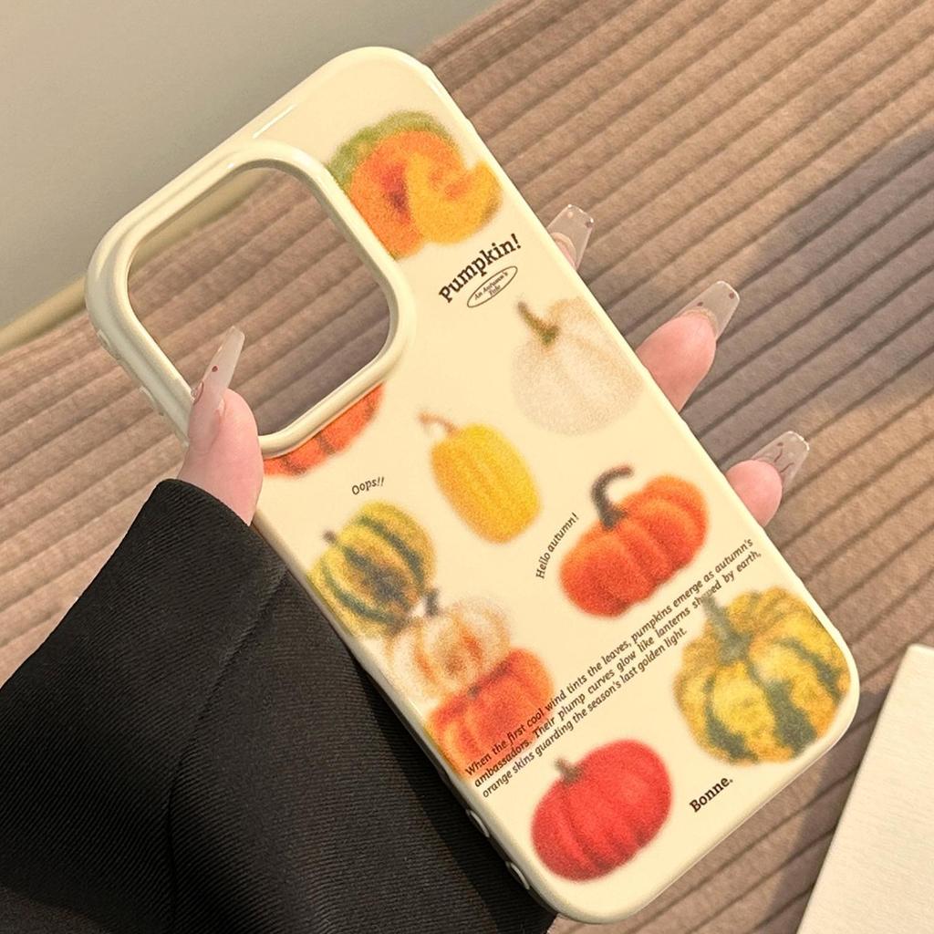 Creative Pumpkin Phone Case for Apple Phones