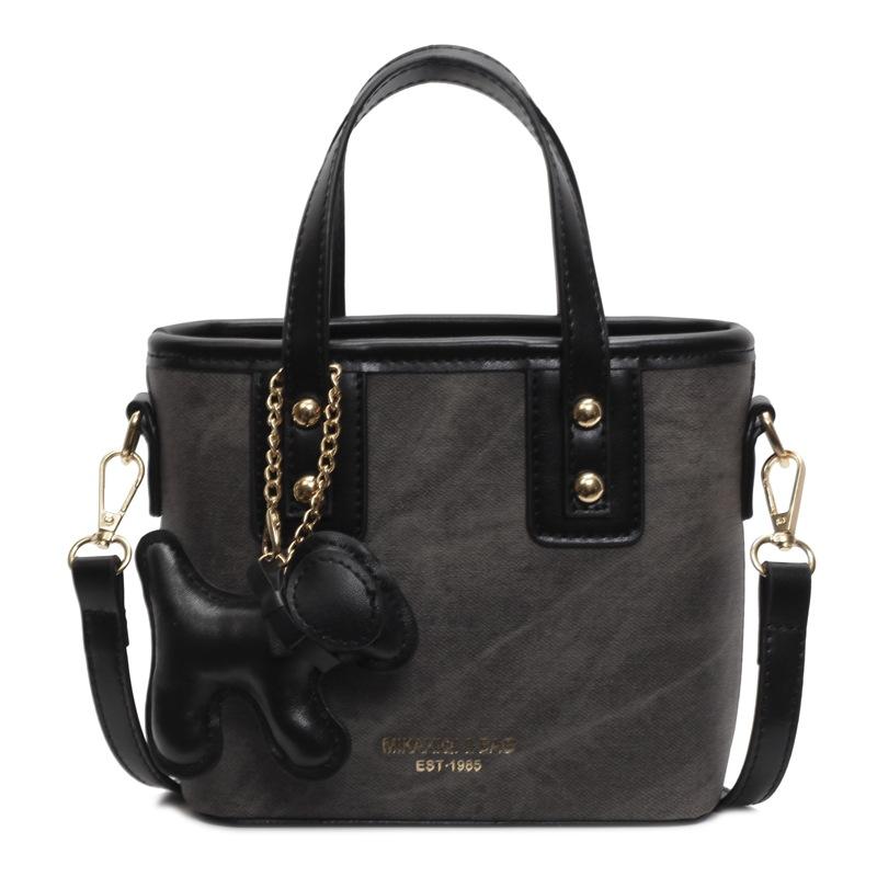 Small Bag Women's New Shoulder Messenger Bag Portable Bucket Bag