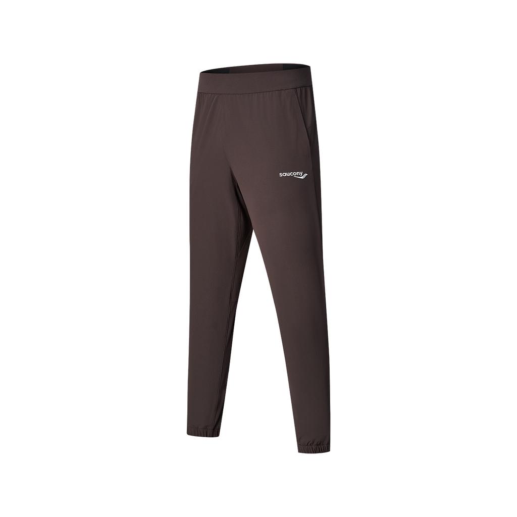 SAUCONY Running Training Series Comfortable Fashionable Simple Lace-Up Casual Pants Men Pants Mud SA2259WP01T-CO021