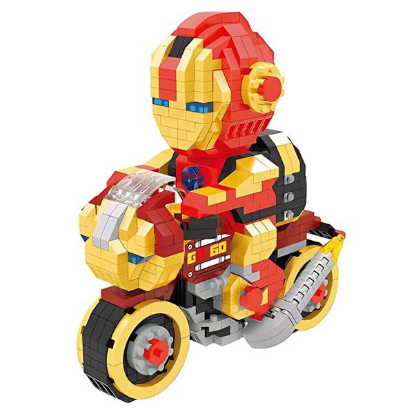 

Мини-наноблок серии BEACON Bike, велосипедный утюг, популярные корейские игрушки