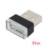 Mini Car Interior Ambient Lights Atmosphere Lamp USB LED Car Lights PC Car Decoration Light Plug and Play Decor Lamp Lighting Dome Lights 6