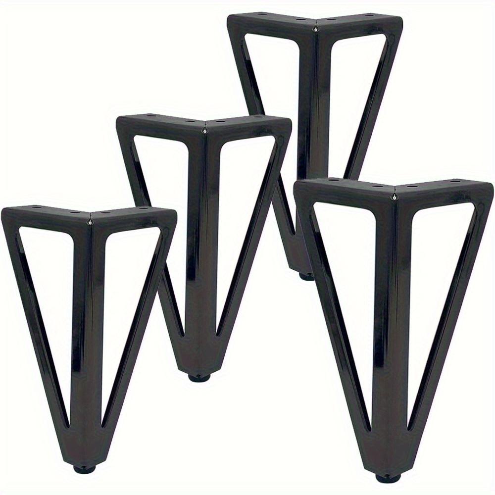 

4pcs 15cm Furniture Legs, Furniture feet, Triangular Cabinet Legs, Metal Sofa Legs, Replacement Support Legs чорний