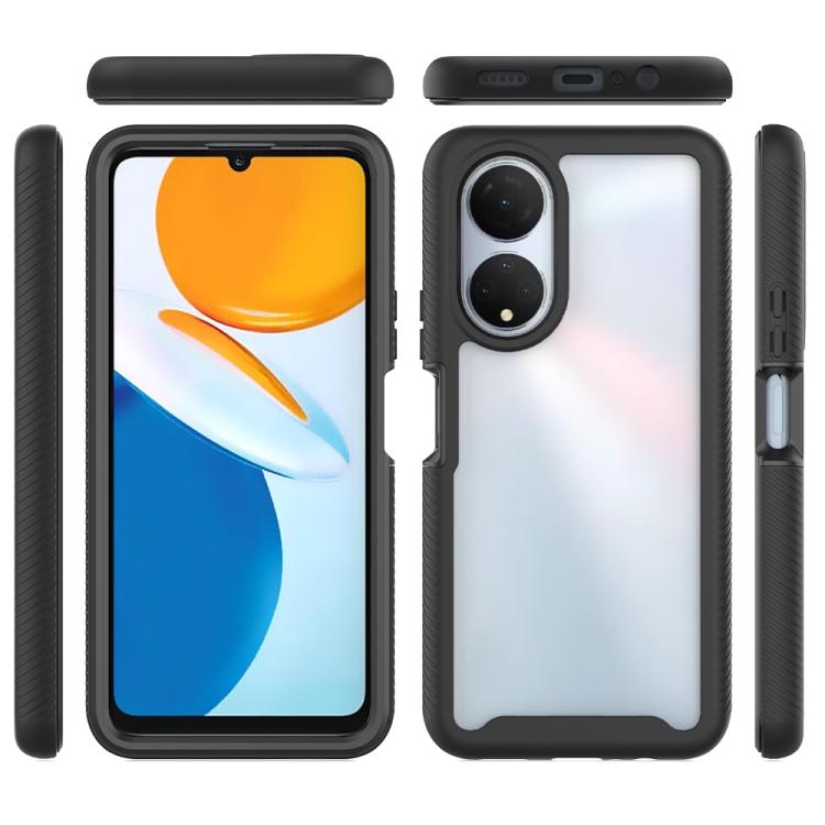 Funda de teléfono de TPU transparente a prueba de golpes con diseño de cielo estrellado para Honor X7