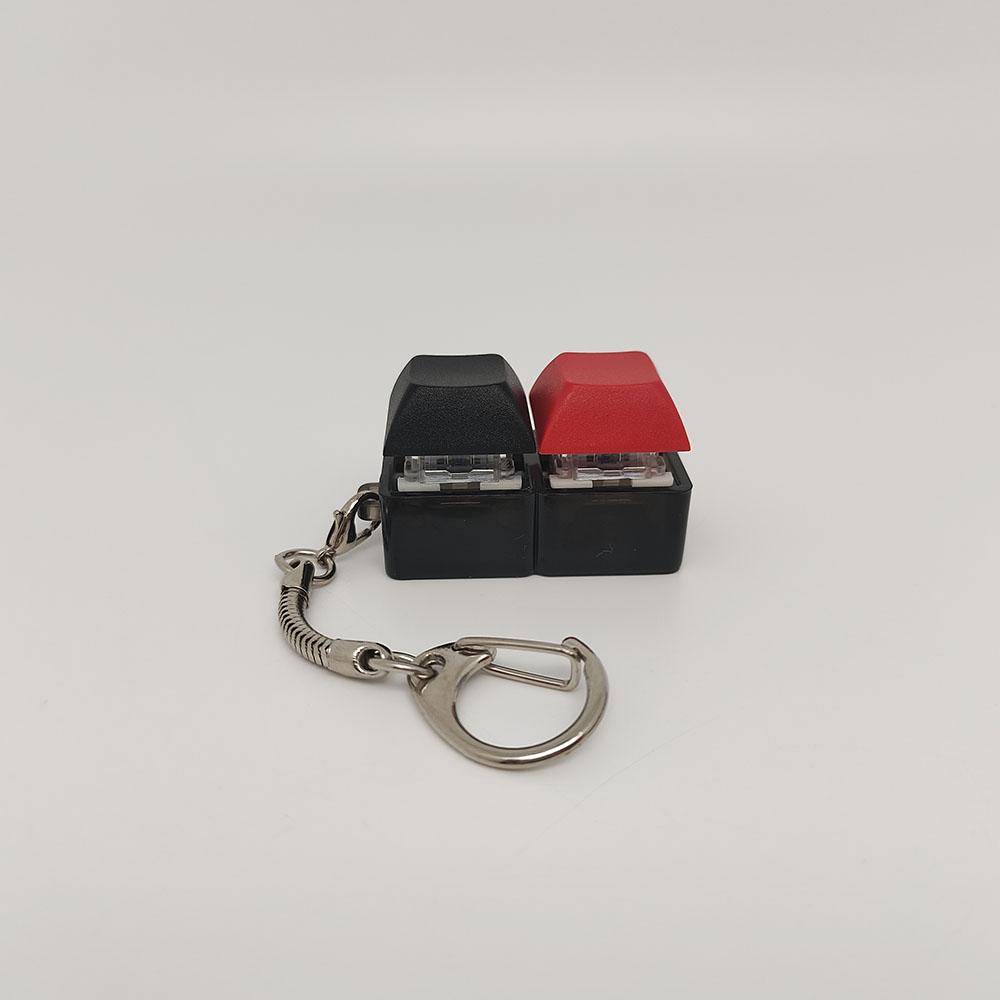 Keychain Key Ring Mobile Phone Backpack Pendant Desktop Accessories Fingertip Office Decompression Press Tools Fidget Toys
