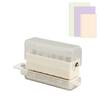 6 Hole Paper Puncher Portable Cute   ABS Manual   7mm Punching Depth Desktop Punch Puncher for