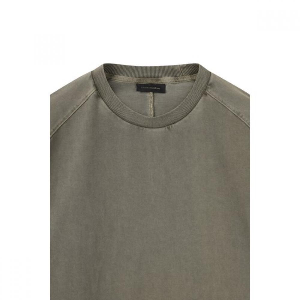 Customellow Beige Half Sleeve T shirT cwTam25622bex