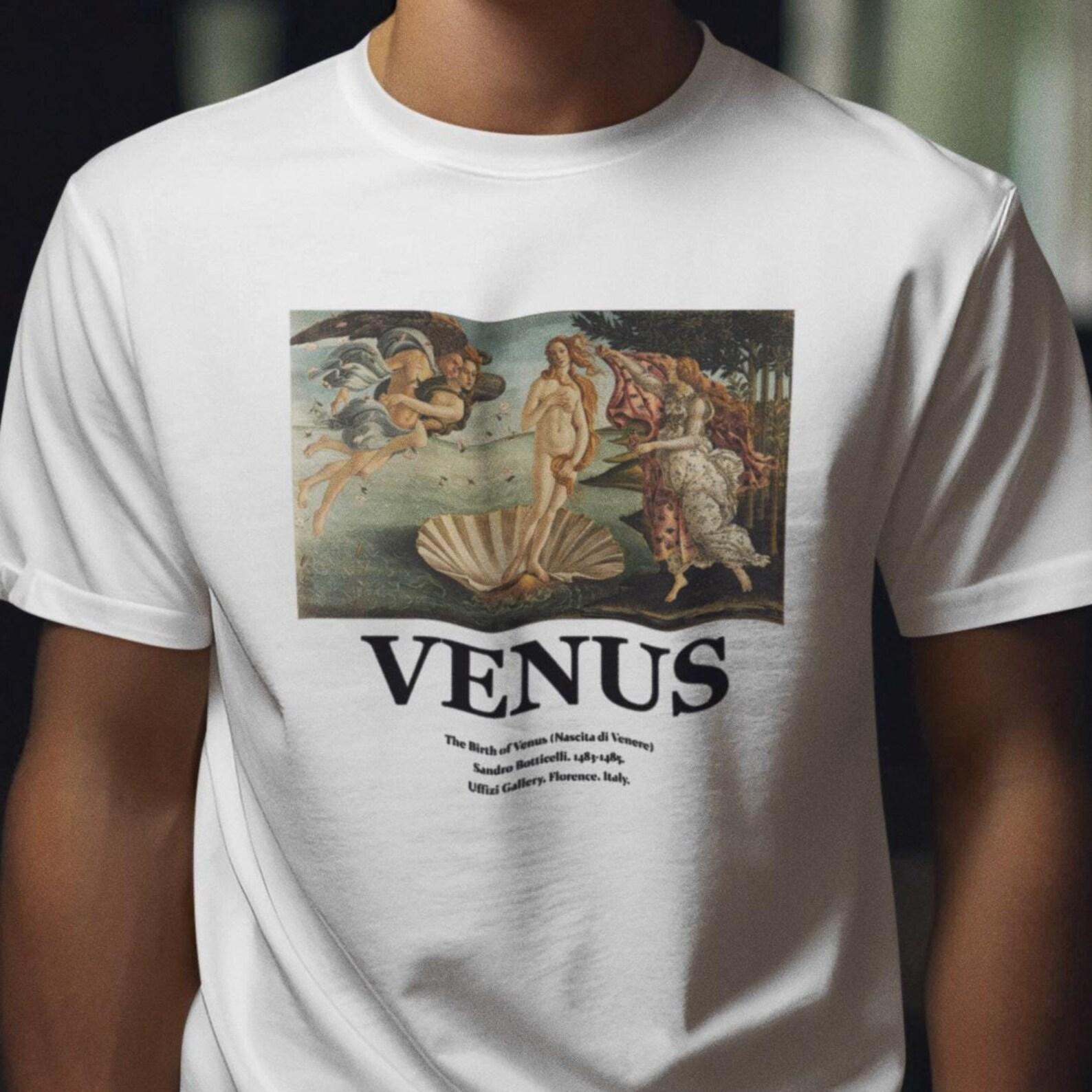 Birth Of Venus T shirt / Botticelli T shirt / Art T shirt / %100 Premium Cotton L
