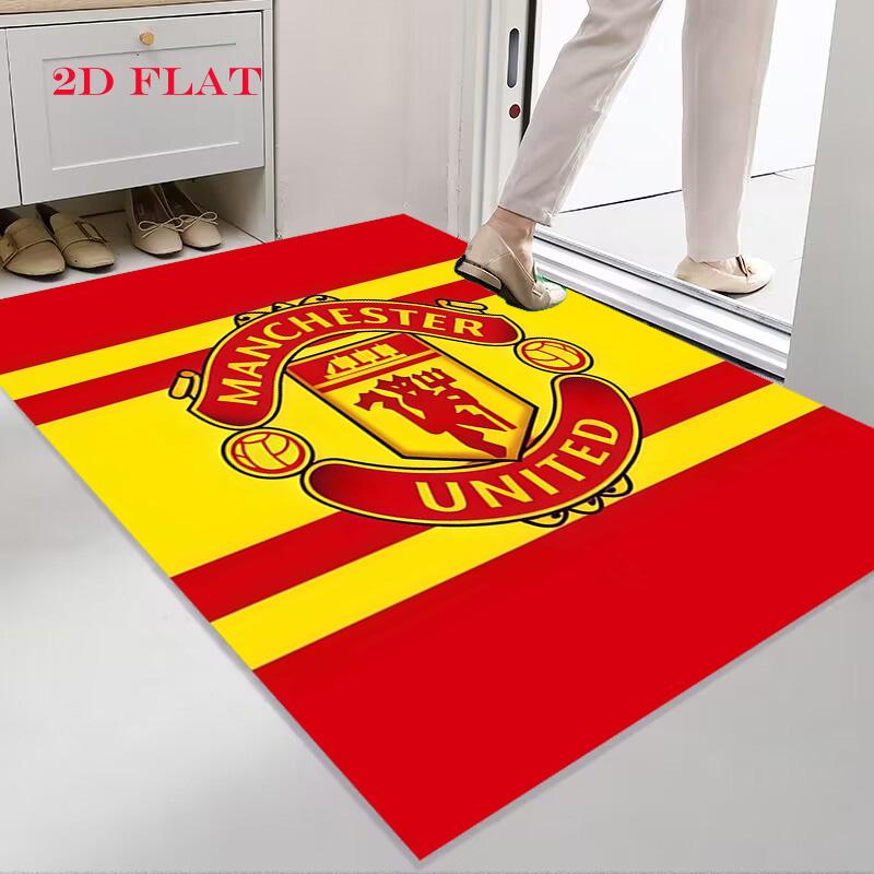 Man Utd Carpet Rug for Living Room Bedroom Home Sofa Decoration,Kids play Nonslip Floor Mat