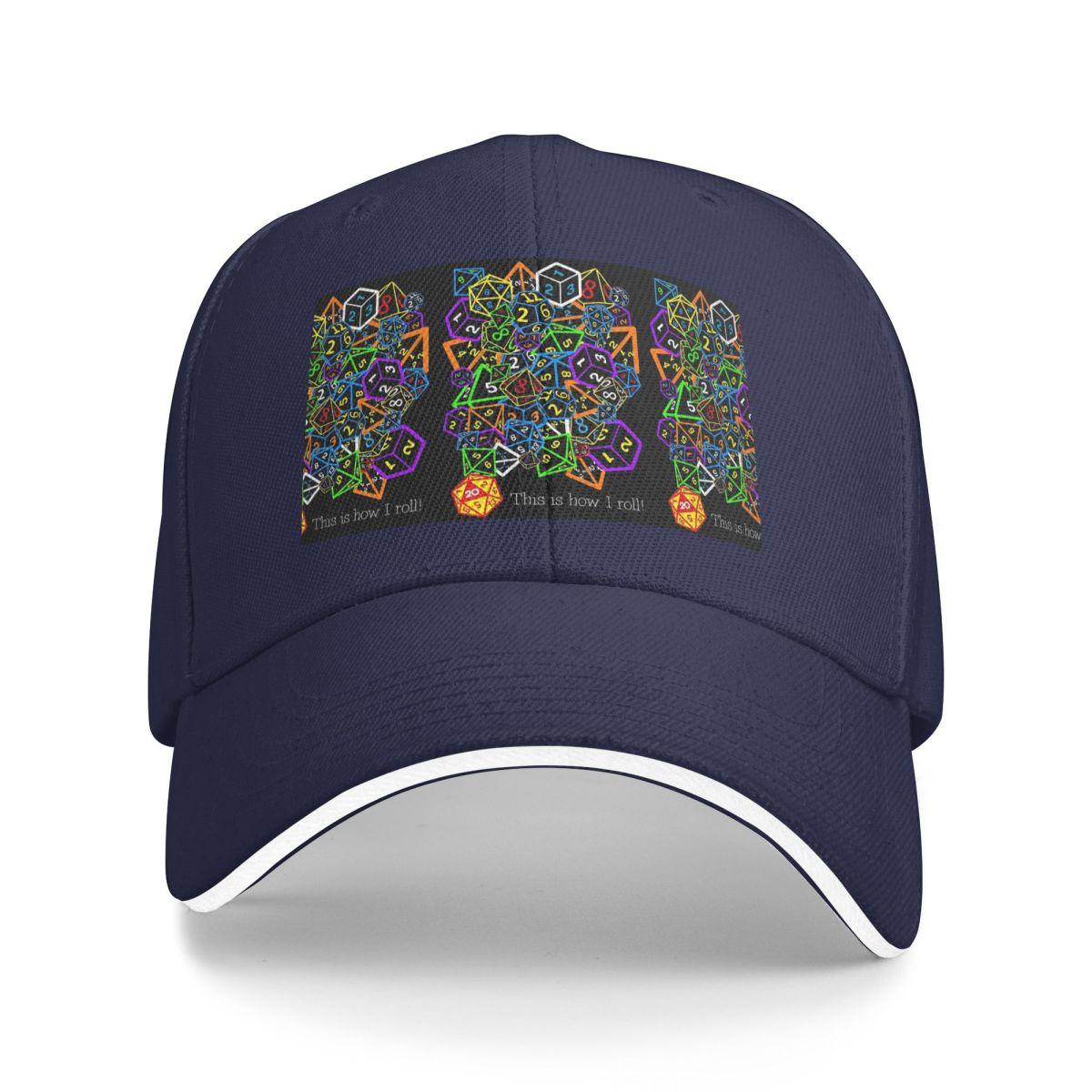 

Unisex Baseball Hats DD This Is How I Roll Outdoor Streetwear Summer Sports Baseball Caps Hip Hop Cap Casquette One Size