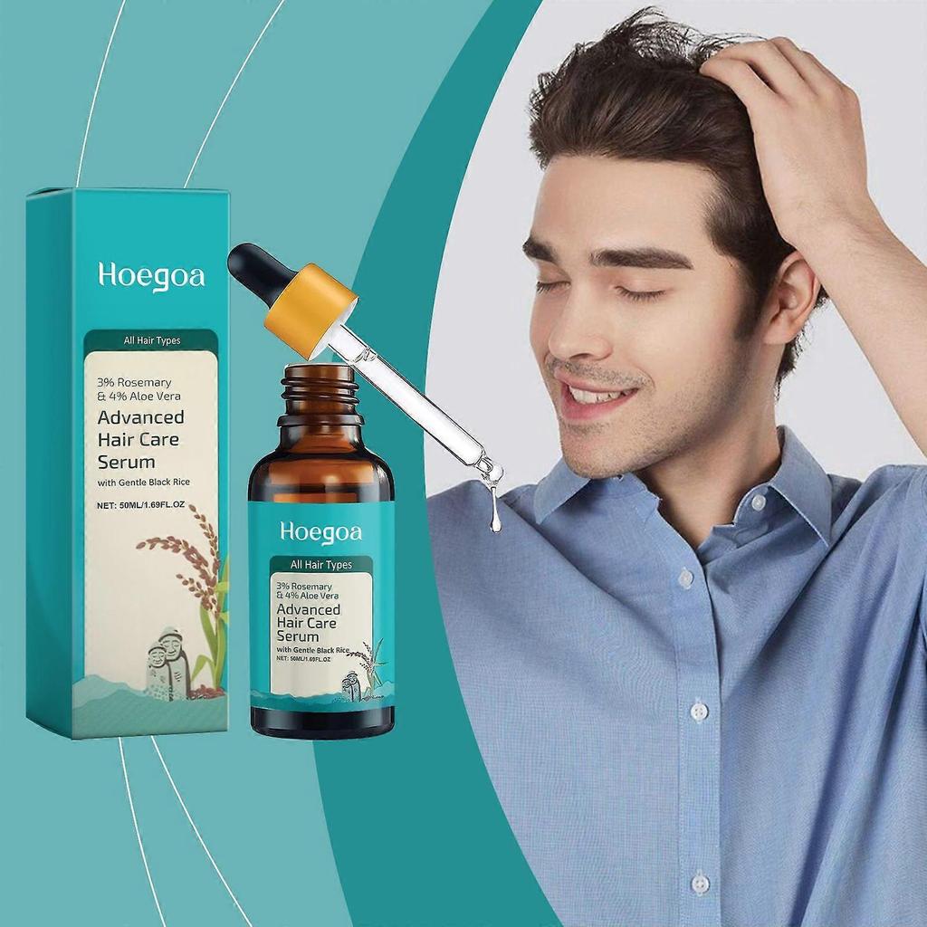 Hoegoa Men's Scalp Care Serum Deeply Nourishes Hair Follicles, Strengthens Hair, And Enhances Shine
