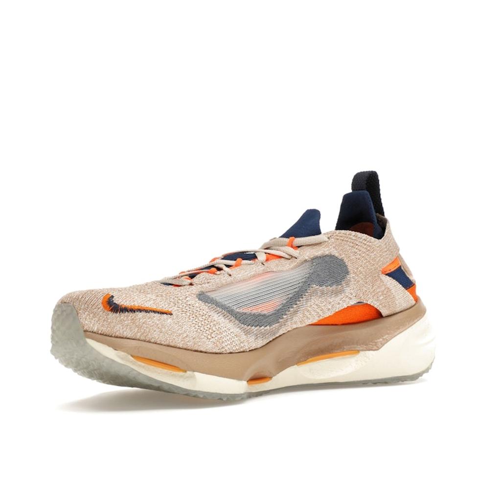 Nike Zapatillas Spark Flyknit Hemp Total Orange Unisex Marrón DD1901-200