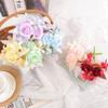 Artificial Flowers Artificial Rose Flower Bouquet for Wedding Party Decoration, Realistic Flower Table Centerpiece Decor