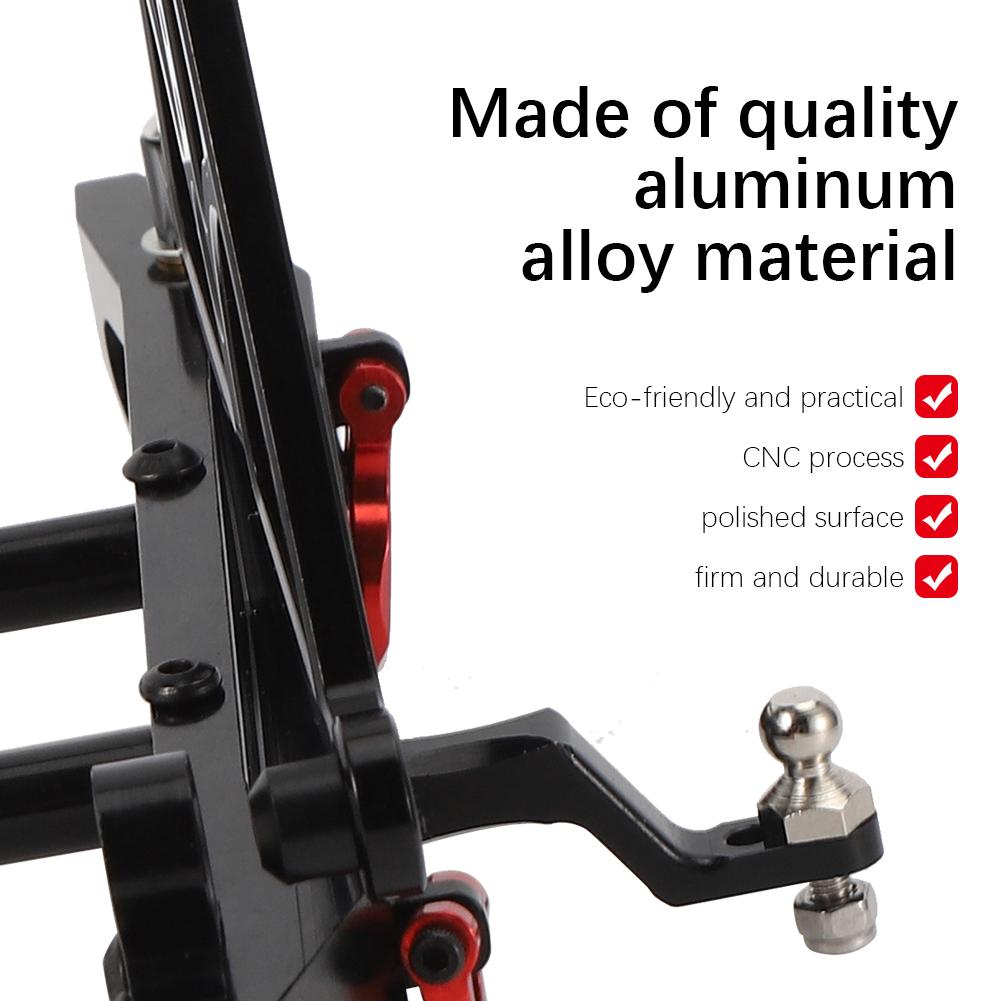 10pcs Stainless Steel Link Rod Fit for Axial Wraith 90018 / 90020 / 90031 / 90045 / 90056 1/10 RC car