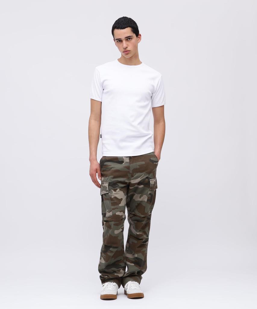 AVIREX DAILY RIB CREWNECK TEE 6143502 Men's S White