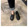 Leather Version Loafers Children's 2025 New Platform Small Leather Shoes Spring and Autumn Thick Heel British Style Shilin Women's Shoes