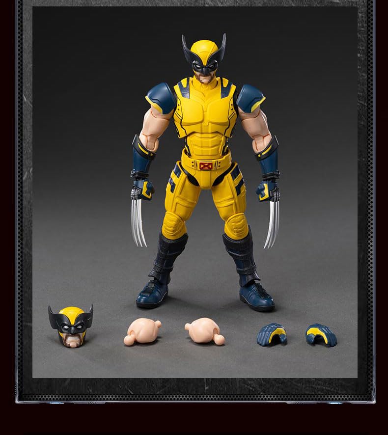 Blokees Marvel CC05 Wolverine ABS Resin Assembled Plastic Model