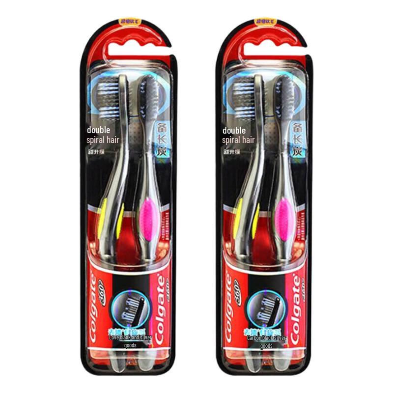 Colgate 360° Bamboo Charcoal Soft Toothbrush