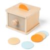 Montessori Wooden Ball Rolling Box: Early Education Toy for Children's Concentration Training