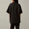 Fear of God Essentials SS22 Solid Color Logo Printed Short Sleeve Polo Shirt Kids Polo Shirts FOG-SS22-046
