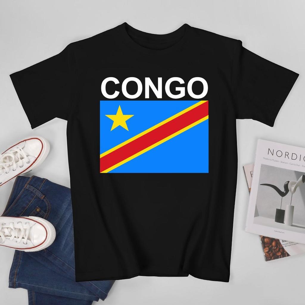 Unisex Unisex Democratic Republic of Congo Flag Premium Tshirt Tees T Shirts WoUnisex Boys 100 Cotton TShirt