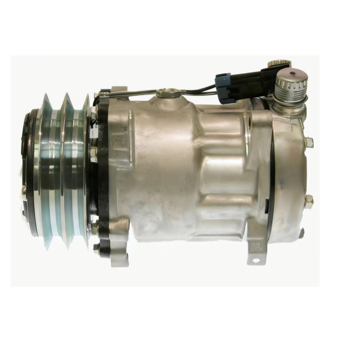 7H15 Compressor Compatible with SANDEN Models 4488, 4694, and 4736 Iron