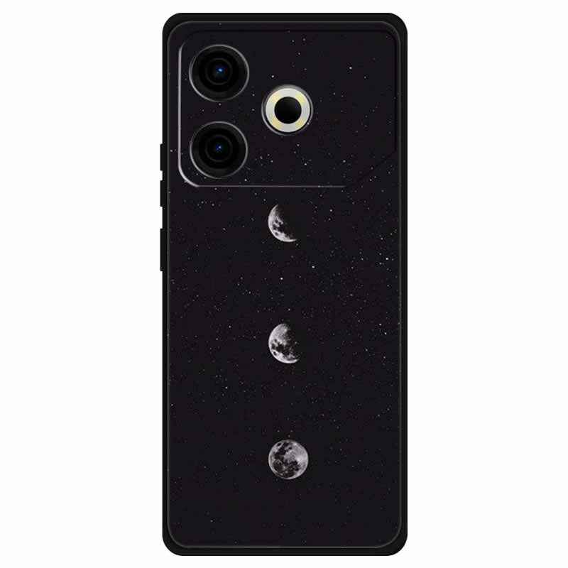 For Tecno Pova 6 Neo Case Silicone Soft Flower Space Fashion Cover For Tecno Phantom X2 Pro Cases Landscape Paint Covers Cute
