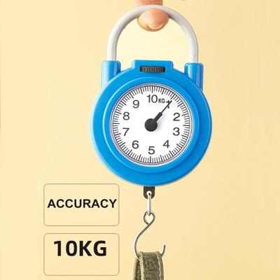 Portable Hanging Digital Scale with Metal Hook High Precision Home Kitchen Food Scale 10Kg Capacity Weight Measuring Mechanical