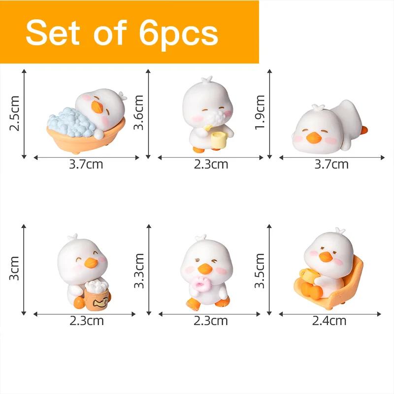 6 STÜCKE Miniaturen Modell Niedliches Ornament Heim Auto Dekoration Figuren Kunsthandwerk Spielzeug Harz Mini Landschaft Heimzubehör Zubehör