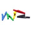 2mm 10A Insulated Alligator Clip Premium Copper Construction Secure Electrical Testing Clamps for Engineers