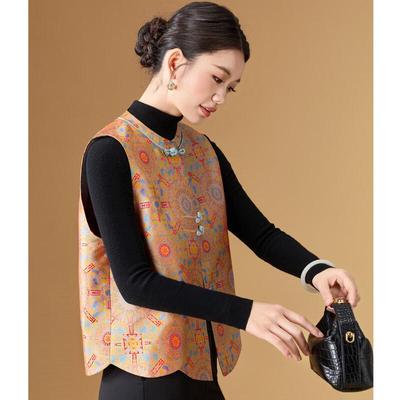 Women's New Chinese Style Jacquard Vest