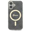Etui do iPhone 16 Guess MagSafe Hardcase Czarny
