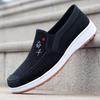 Men Shoes Outdoor Lightweight Breathable Casual Shoes Classic Low Top Canvas Footwear Anti Slip Vulcanized Shoes Slip-On Loafers
