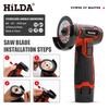 Meuleuse d'angle & Polisseuse HILDA 12V 3 Pouces Mini Batterie Lithium