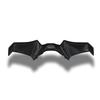Motorrad Zubehör Schwarz Naked Front Abtriebsspoiler Winglet Aerodynamik Flügel Kit Spoiler Für YAMAHA MT 07 2021 2022 2023