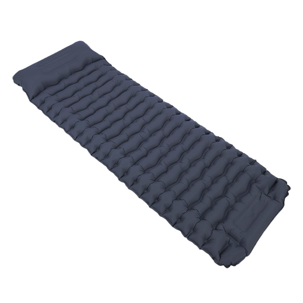 Camping Sleeping Pad Lightweight Inflatable Sleeping Mat with Pillow Hiking Sleeping Pad with Built in Foot Pump LT30