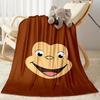 Blu Eyi Adventure Blanket Warmthful Decor Great for Sofa Picnics Office Chair Four Seasons Multipurpose Digital Print