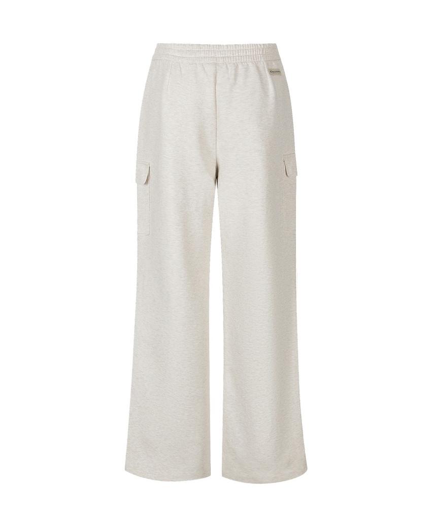 DISCOVERY EXPEDITION Women'S Tech Knit Training Semi-Wide Cargo Pants (M/Ivory)