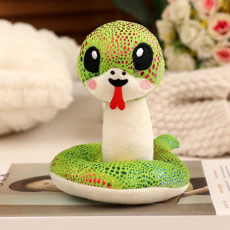 Toys Animal Cartoon Snake Plush Toys Mascots Childrens Dolls Gifts Birthday
