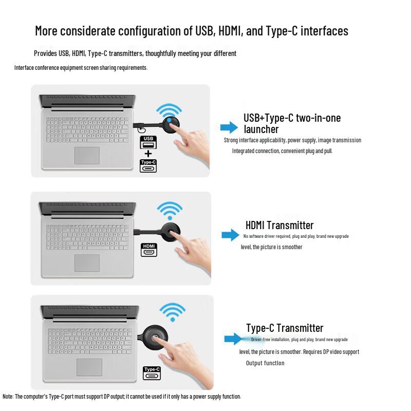 Boegam XS1 Wireless HDMI Screen Mirroring Adapter (CN version)